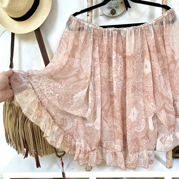 🤍💮BOHO💮🤍GORGEOUS Blouse - Picture 4 of 8